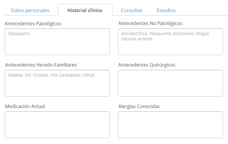 Historial clínico